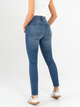 Ref: 065478 Jean Skinny stretch, tiro alto, tono azul medio