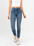 Ref: 065478 Jean Skinny stretch, tiro alto, tono azul medio