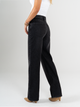 Ref: 065669 Jean straight leg, rígido, tiro alto, tono gris oscuro