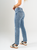 Ref: 065684 Jean Mom fit, rígido, tiro alto, tono azul medio