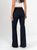Ref: 065688 Jean flare stretch, bota ancha, tiro medio, tono azul oscuro