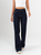 Ref: 065688 Jean flare stretch, bota ancha, tiro medio, tono azul oscuro