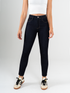 Ref: 065715 Jean Skinny stretch, tiro alto, tono azul oscuro