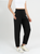 Ref: 068860 Pantalón slouchy, sin prenses, tono negro, detalle en pretina