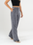 Ref: 068990 Pantalón straight leg, stretch, sin prenses, en corduroy, tiro alto, tono gris, tiro alto