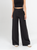Ref: 069506 Pantalón mom flare palazzo, stretch, sin prenses, tejido plano liviano, tono negro, tiro alto