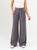 Ref: 069633 Pantalón straight leg, prenses, tejido plano liviano, tiro alto, tono gris