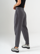 Ref: 069710 Pantalón slouchy, prenses, tejido liviano, tiro alto, tono gris