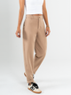 Ref: 069769 Pantalón slouchy, stretch, sin prense, tono caqui, tejido plano liviano, tiro alto