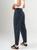 Ref: 069772 Pantalón slouchy, sin prenses, tejido plano liviano, bolsillo ribete, tono azul