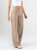 Ref: 069786 Pantalón mom flare, sin prense, tono arena, tejido plano liviano, tiro alto
