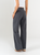 Ref: 069787 Pantalón mom flare, sin prense, tono gris, tejido plano liviano, tiro alto