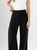 Ref: 069806 Pantalón mom flare, sobrepuesto delantero, tejido plano liviano, tiro alto, tono negro