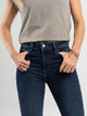 Ref: 064768 Jean Skinny stretch, tiro alto, tono azul medio oscuro