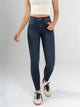 Ref: 065788 Jean Skinny stretch, tiro alto, tono azul medio