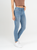 Ref: 065315 Jean Skinny stretch, tiro alto, tono azul claro