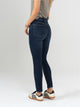 Ref: 064768 Jean Skinny stretch, tiro alto, tono azul medio oscuro