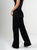 Ref: 065645 Jean mom flare, confort, denim velvet, acabado terciopelo, tiro alto, tono negro