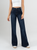 Ref: 065368 Jean flare stretch, bota ancha, tiro alto, tono azul oscuro