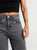 Ref: 065814 Pantalón wide leg, tiro alto, con cortes, stretch, tono gris