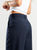 Ref: 069567 Pantalón straight leg, tejido plano liviano, bolsillo ribete , tono azul