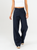 Ref: 069567 Pantalón straight leg, tejido plano liviano, bolsillo ribete , tono azul
