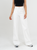 Ref: 069289 Pantalón flare stretch, bota ancha, tiro alto, tiro alto, tono ivory.