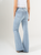 Ref: 065741 Jean flare stretch, bota ancha, tiro alto, tono azul claro